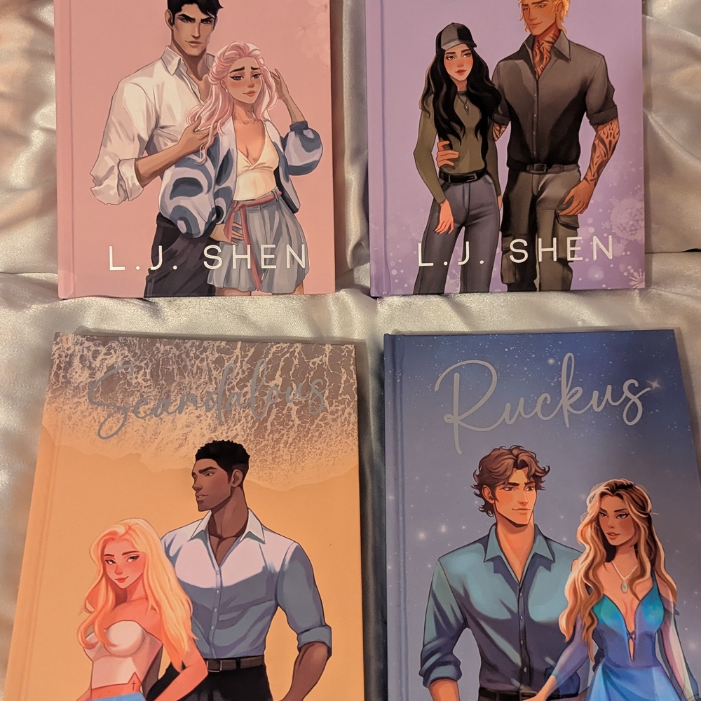 L.J. Shen Book Set Eternal Embers Collectors Edition